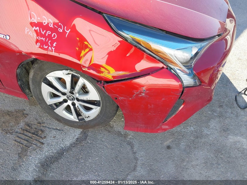 2018 TOYOTA PRIUS VIN: JTDKARFU5J3055838