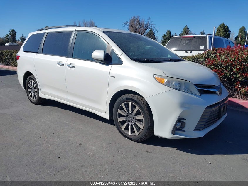 Vin: 5tddz3dc3ks220990, lot: 41749794, toyota sienna xle 7 passenger 2019 img_1
