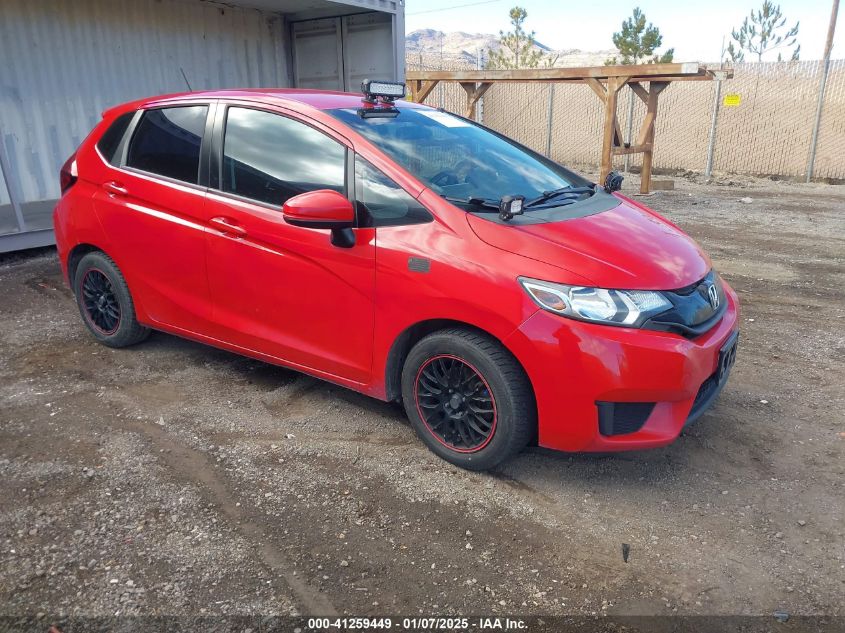 VIN 3HGGK5H54FM744388 2015 Honda Fit, LX no.1