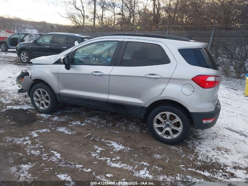 VIN MAJ6P1UL9JC210845 2018 Ford Ecosport, SE no.3