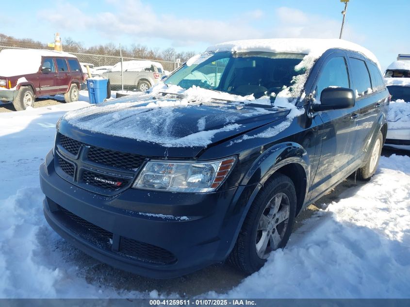 VIN 3C4PDCAB9DT631147 2013 Dodge Journey, SE no.2