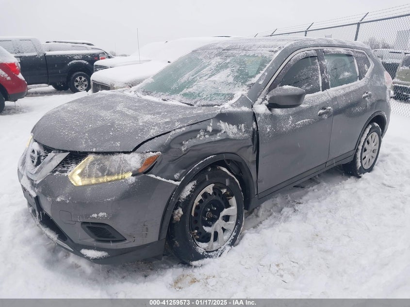 2016 NISSAN ROGUE S/SL/SV - 5N1AT2MV4GC748123