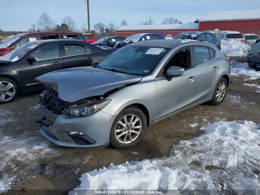 VIN JM1BM1L71E1184815 2014 MAZDA MAZDA3 no.2