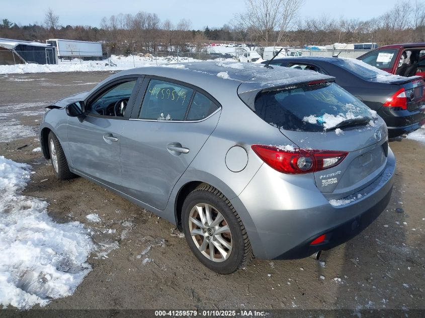 VIN JM1BM1L71E1184815 2014 MAZDA MAZDA3 no.3