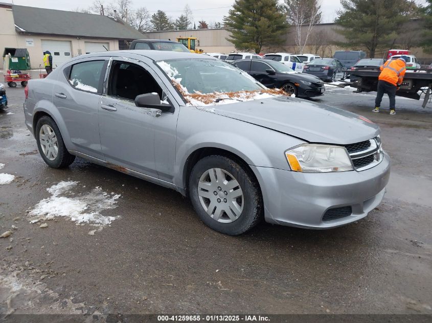 VIN 1C3CDZAB5DN632172 2013 DODGE AVENGER no.1