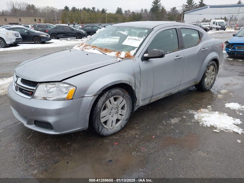 VIN 1C3CDZAB5DN632172 2013 DODGE AVENGER no.2