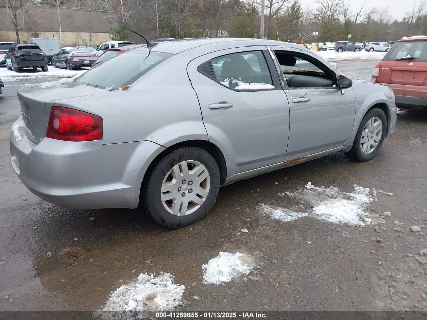 VIN 1C3CDZAB5DN632172 2013 DODGE AVENGER no.4