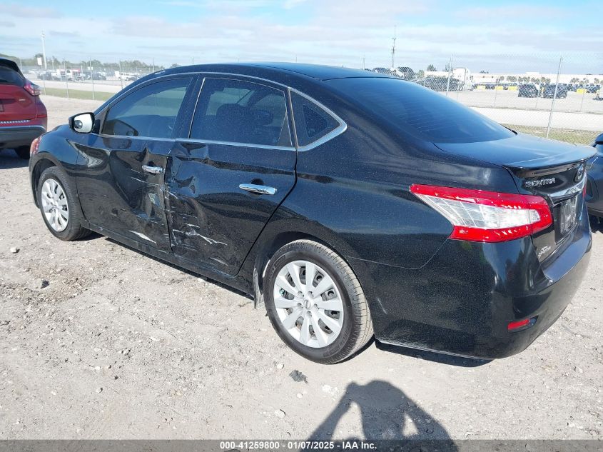 VIN 3N1AB7AP1EY225031 2014 NISSAN SENTRA no.3