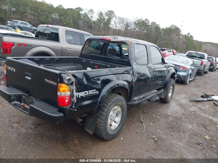 2004 Toyota Tacoma Prerunner V6 VIN: 5TEGN92N04Z465753 Lot: 41259869