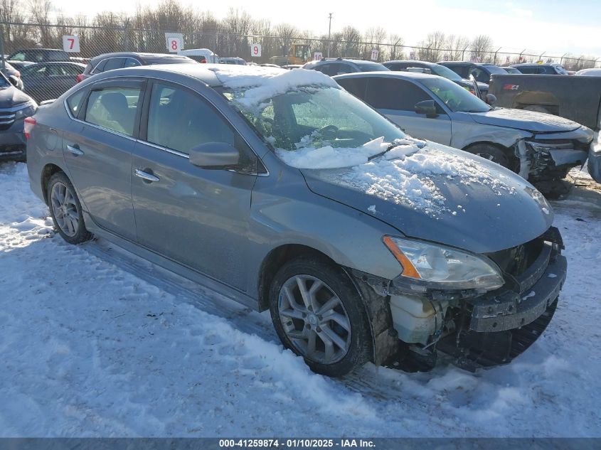 VIN 3N1AB7AP8EY298140 2014 Nissan Sentra, SR no.1