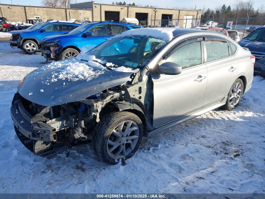 VIN 3N1AB7AP8EY298140 2014 Nissan Sentra, SR no.2