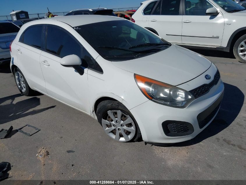 VIN KNADM5A31F6446222 2015 KIA Rio, LX no.1