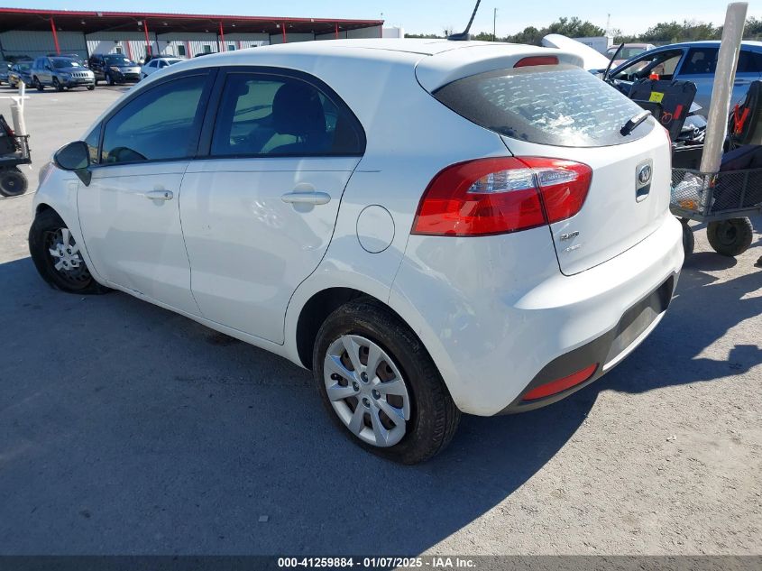 VIN KNADM5A31F6446222 2015 KIA Rio, LX no.3