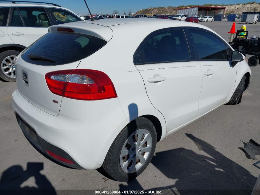 VIN KNADM5A31F6446222 2015 KIA Rio, LX no.4