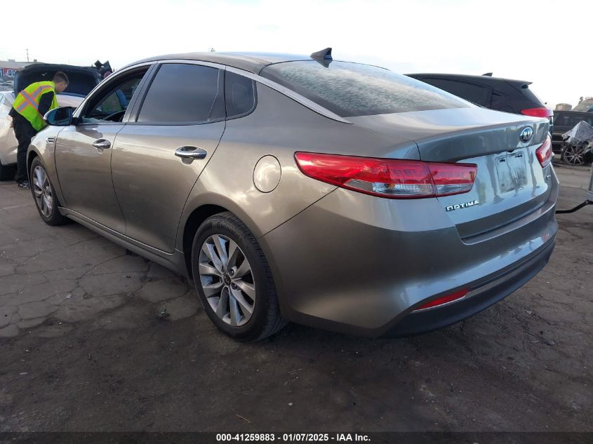 VIN 5XXGU4L31GG094947 2016 KIA Optima, EX no.3