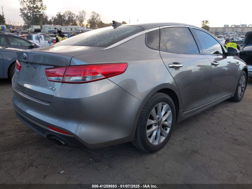 VIN 5XXGU4L31GG094947 2016 KIA Optima, EX no.4