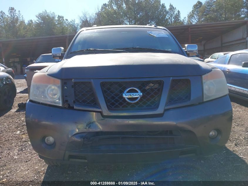 2010 Nissan Armada Se VIN: 5N1BA0ND1AN607543 Lot: 41259888