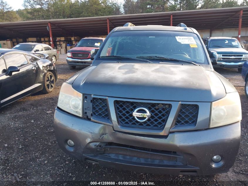 2010 Nissan Armada Se VIN: 5N1BA0ND1AN607543 Lot: 41259888