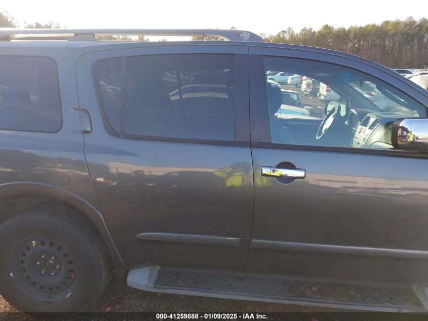 2010 Nissan Armada Se VIN: 5N1BA0ND1AN607543 Lot: 41259888