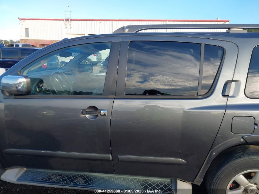 2010 Nissan Armada Se VIN: 5N1BA0ND1AN607543 Lot: 41259888