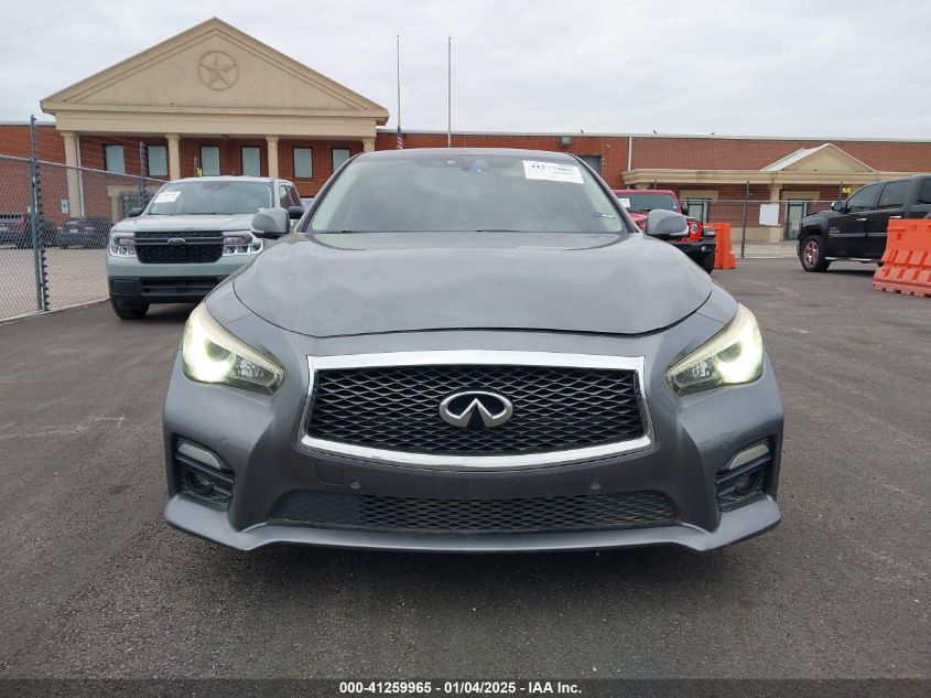 VIN JN1AV7AP0FM790270 2015 INFINITI Q50 HYBRID no.12