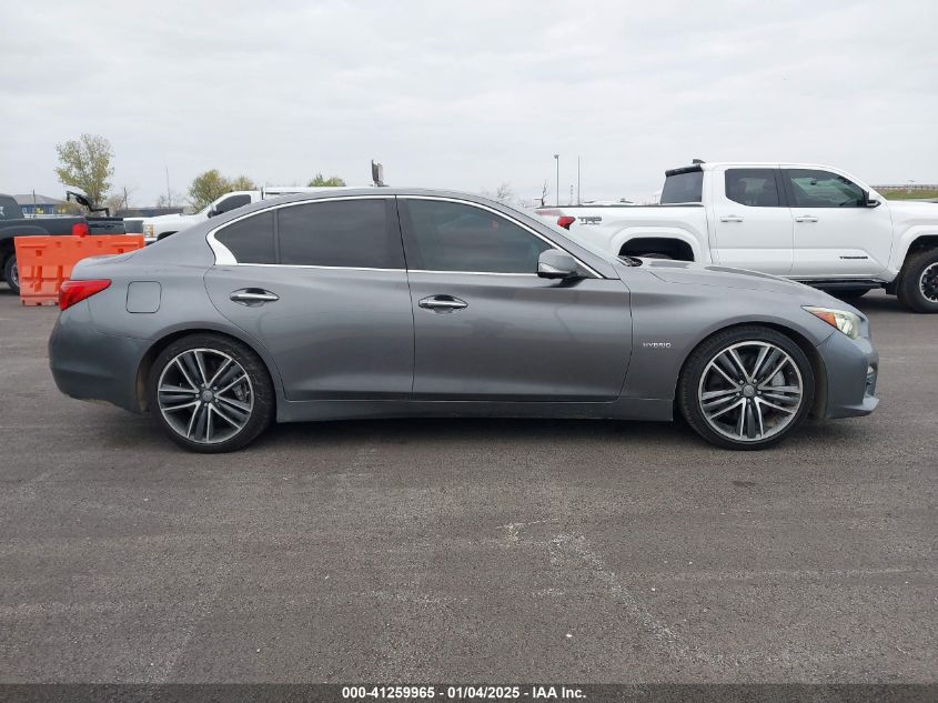 VIN JN1AV7AP0FM790270 2015 INFINITI Q50 HYBRID no.13