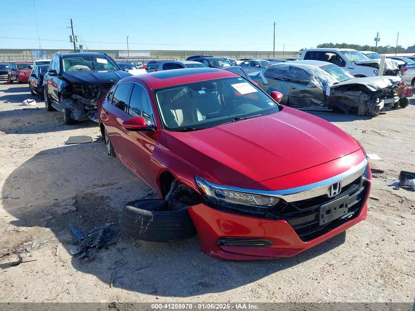 2018 HONDA ACCORD VIN: 1HGCV1F55JA192262