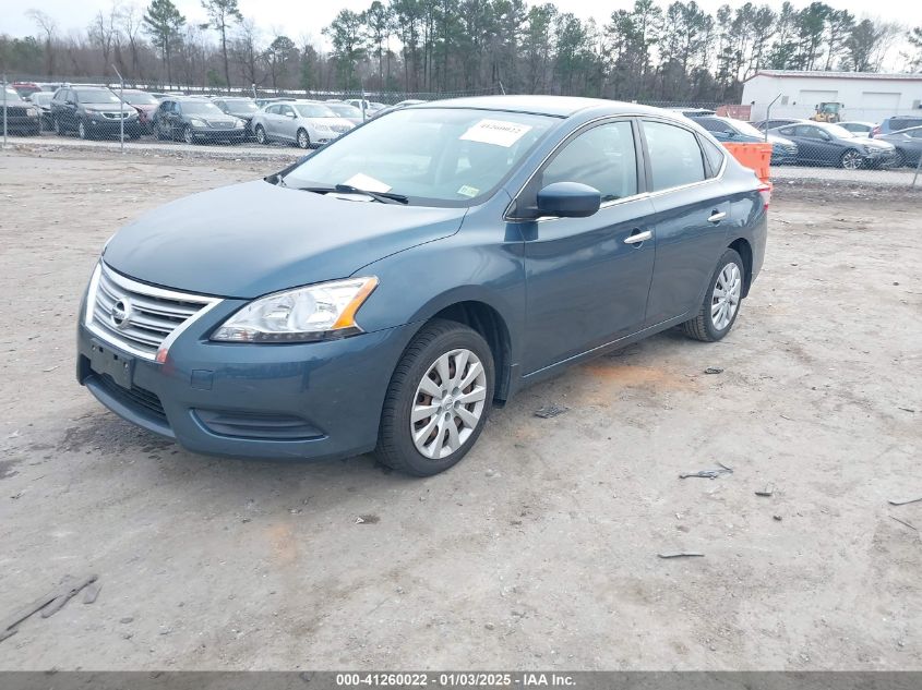 VIN 3N1AB7AP1FY362892 2015 NISSAN SENTRA no.2