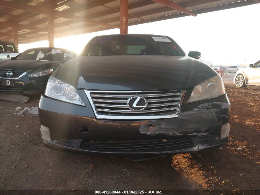 2010 Lexus Es 350 Base (A6) VIN: JTHBK1EG4A2393844 Lot: 41260044