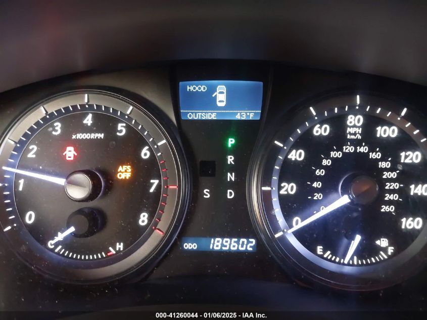 2010 Lexus Es 350 Base (A6) VIN: JTHBK1EG4A2393844 Lot: 41260044