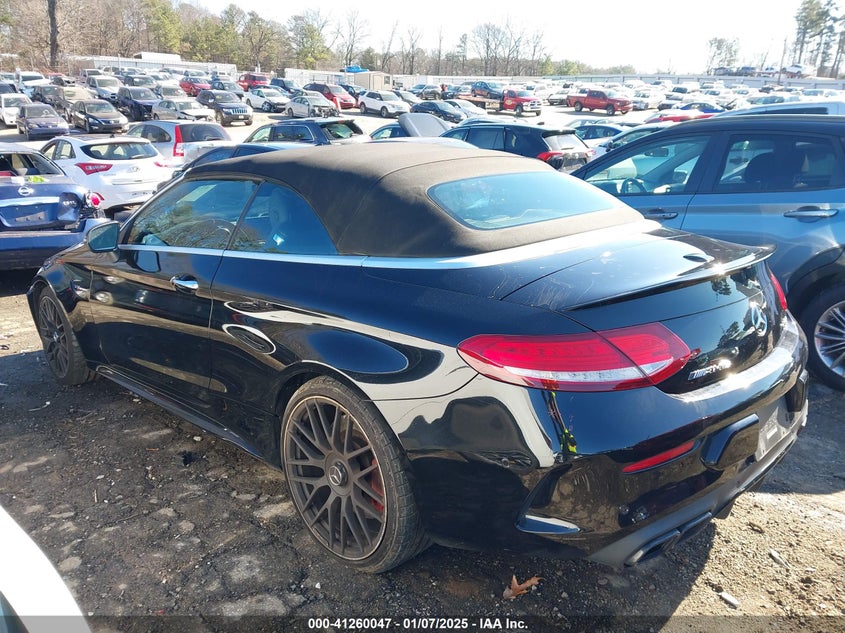 2017 MERCEDES-BENZ C VIN: WDDWK8HB4HF490420