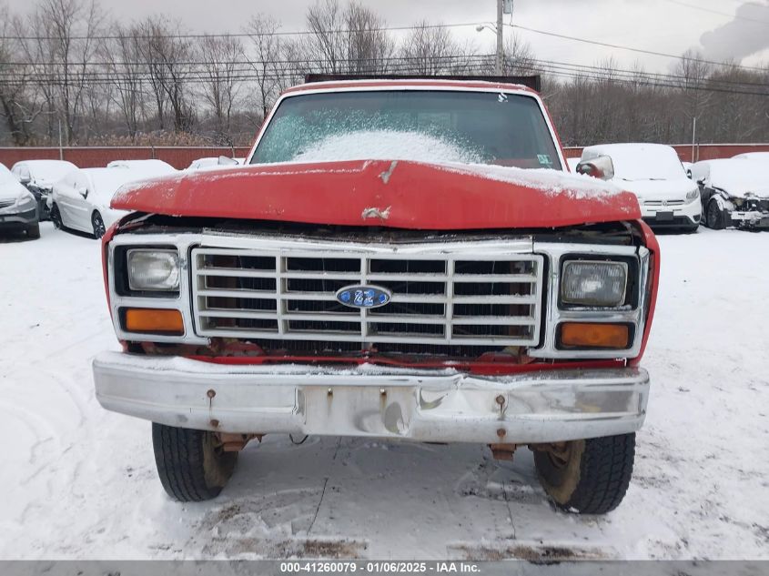 1986 Ford F350 VIN: 2FTJF3513GC824269 Lot: 41260079