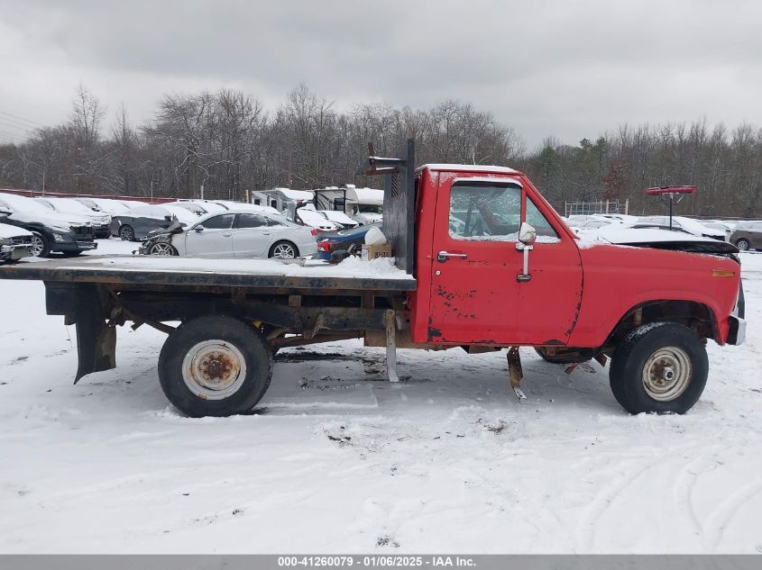 1986 Ford F350 VIN: 2FTJF3513GC824269 Lot: 41260079