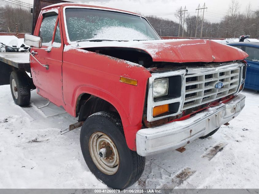 1986 Ford F350 VIN: 2FTJF3513GC824269 Lot: 41260079
