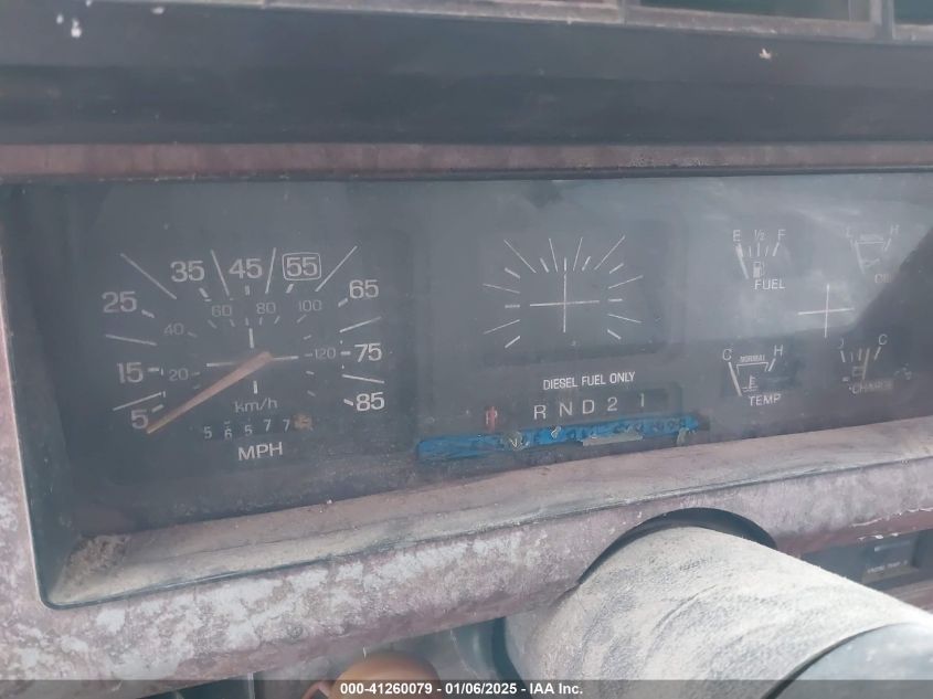 1986 Ford F350 VIN: 2FTJF3513GC824269 Lot: 41260079