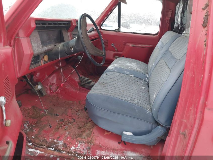 1986 Ford F350 VIN: 2FTJF3513GC824269 Lot: 41260079