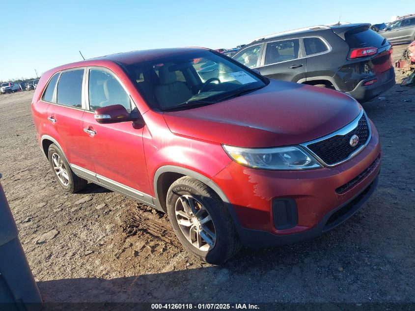 VIN 5XYKT3A63EG518254 2014 KIA SORENTO no.1