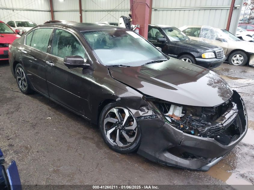 VIN 1HGCR2F97GA011751 2016 Honda Accord, Exl no.1