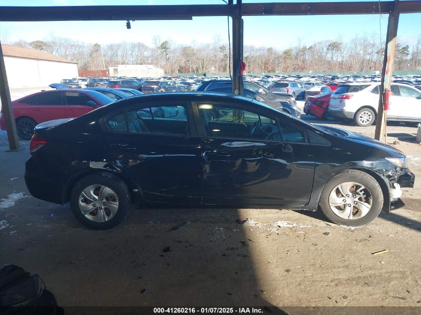 VIN 19XFB2F59DE217109 2013 Honda Civic, LX no.14