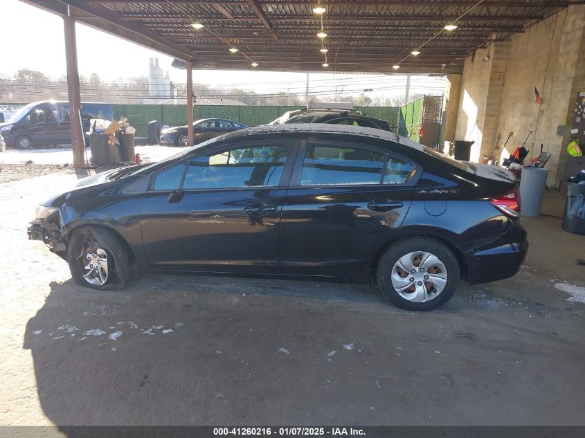 VIN 19XFB2F59DE217109 2013 Honda Civic, LX no.15