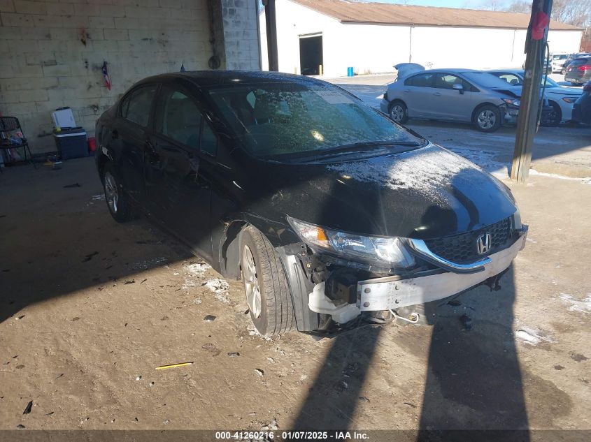 VIN 19XFB2F59DE217109 2013 Honda Civic, LX no.1