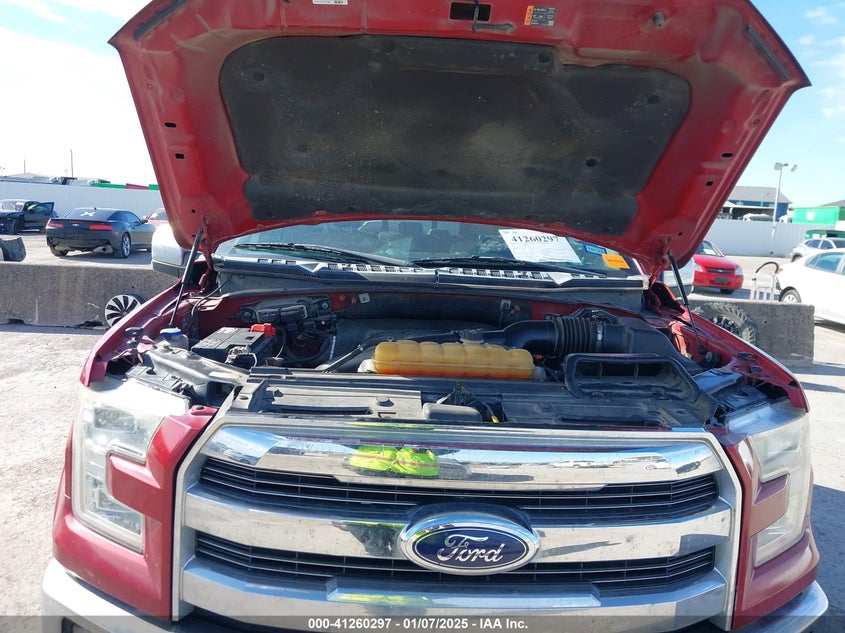 2015 FORD F-150 VIN: 1FTEW1EG7FKD78295