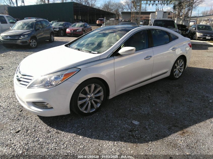 VIN KMHFH4JG4DA326854 2013 Hyundai Azera no.2