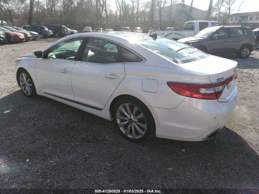 VIN KMHFH4JG4DA326854 2013 Hyundai Azera no.3