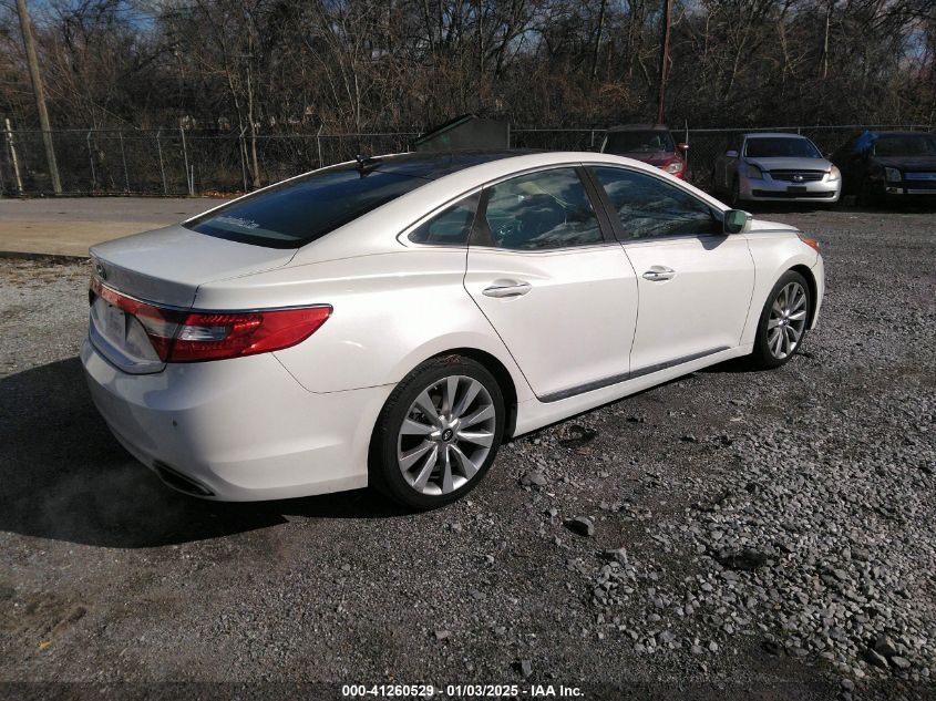 VIN KMHFH4JG4DA326854 2013 Hyundai Azera no.4