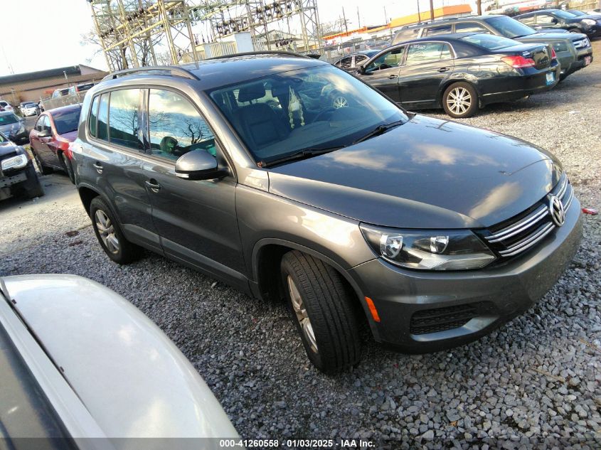 2017 VOLKSWAGEN TIGUAN 2.0T/2.0T S - WVGBV7AX7HK029358