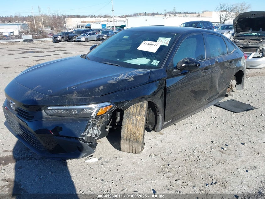 2022 HONDA CIVIC SPORT - 2HGFE2F54NH541552