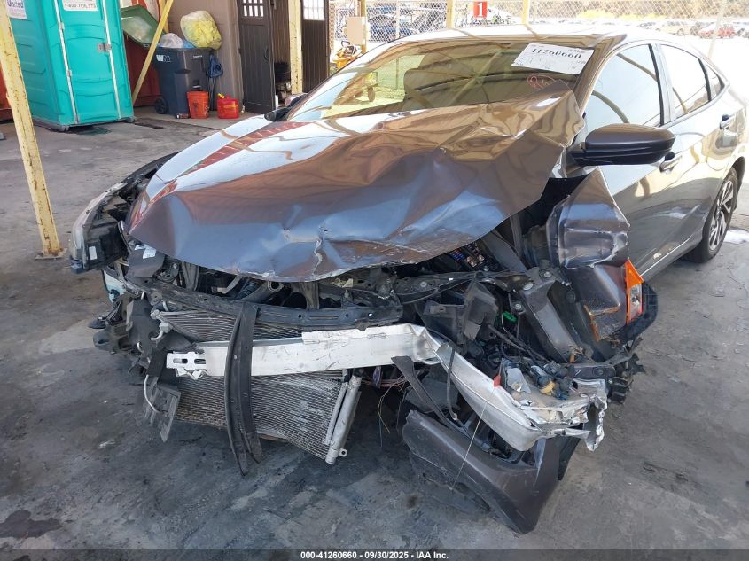 2018 Honda Civic Ex VIN: 2HGFC2F76JH553316 Lot: 41260660