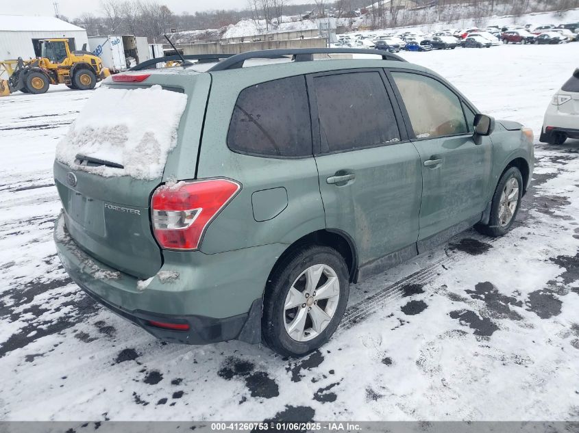 VIN JF2SJAEC1EH437496 2014 Subaru Forester, 2.5I Pr... no.4