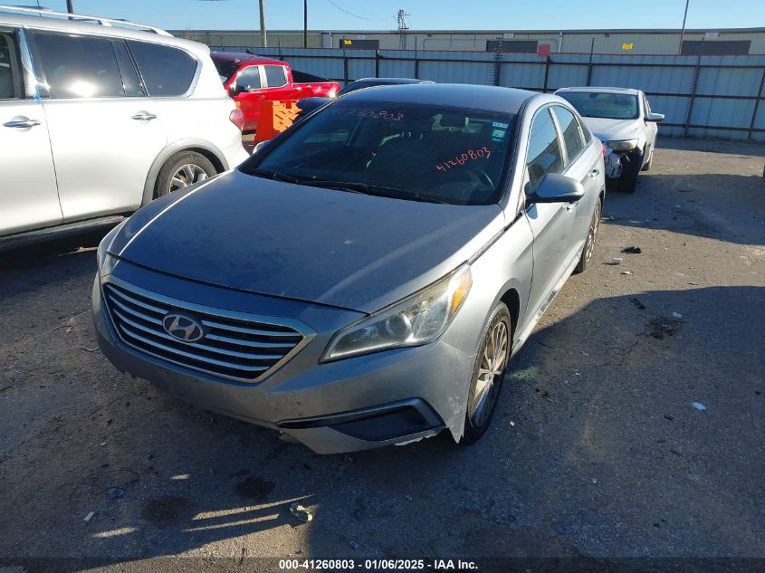 VIN 5NPE34AF7FH136001 2015 HYUNDAI SONATA no.2